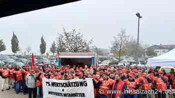 Warnstreiks bei ZF Lifetec in Aschau: „Hohe Inflation beutelt die Leute“