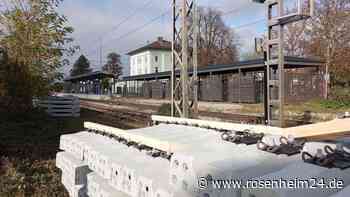 Schwellentausch am Bad Aiblinger Bahnhof: Diese Ausfälle drohen Fahrgästen in der Region