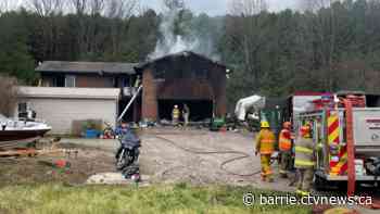 Coldwater home destroyed by fire