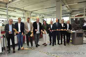 Die Lehrfabrik der Möbelindustrie in Löhne ist offiziell eröffnet