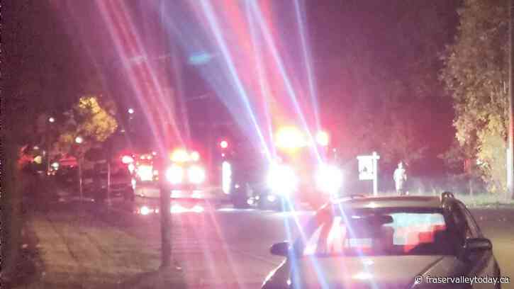 Chilliwack Fire tackles detached garage fire at vacant home Monday night