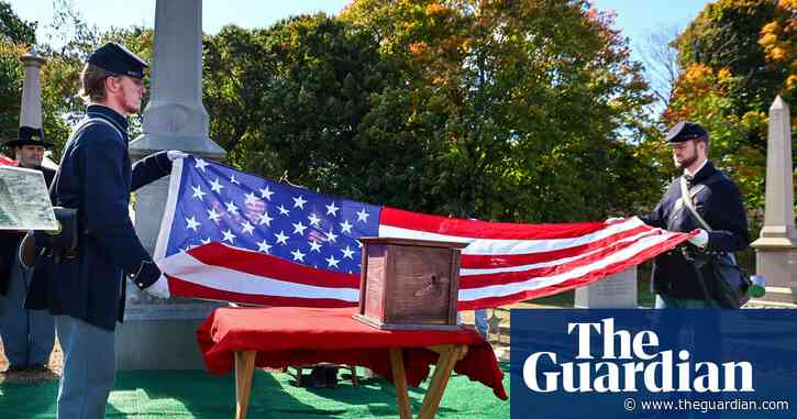 Civil war veterans’ remains buried after languishing in storage for decades