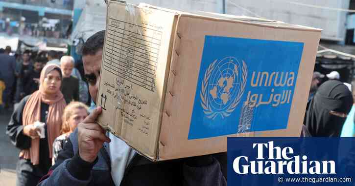 Israel formally tells UN of intent to sever all ties with Unrwa relief agency