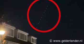 Mysterieuze lichtjes aan de hemel zorgen voor verwarring in Wijchen: ‘Aliens?’