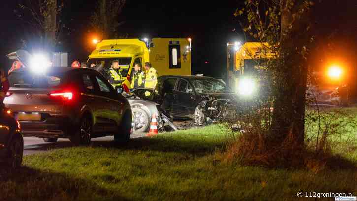 Ernstig ongeval op de N997 nabij Delfzijl, man(23) ernstig gewond (update)