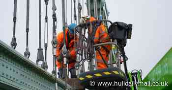 Hull firm spends four years refurbishing iconic bridge ready for 200th anniversary
