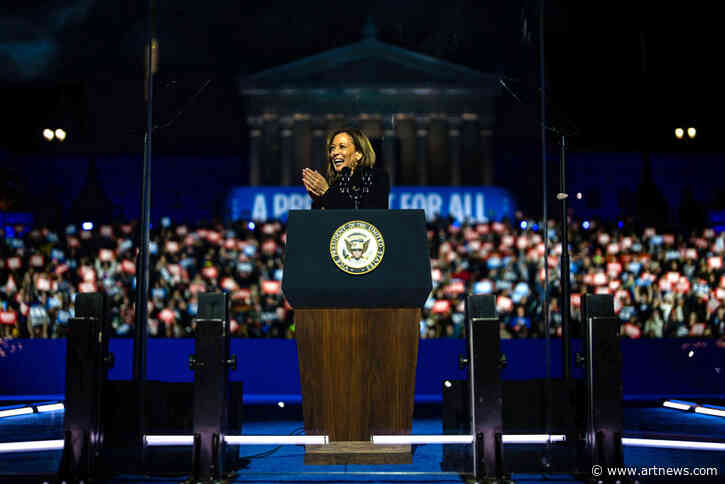 Ahead of the U.S. Presidential Election, Kamala Harris Holds Her Final Rally on the ‘Rocky Steps’ at the Philadelphia Museum of Art