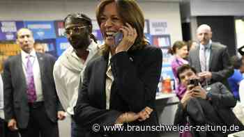 „Danke euch so sehr“: Harris besucht Demokraten in Washington