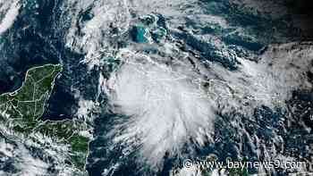 Rafael nears hurricane strength in the Caribbean Sea