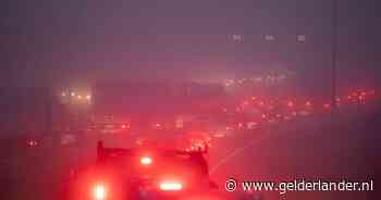 Code geel vanwege dichte mist, ook ochtendspits ondervindt mogelijk hinder