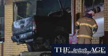 ‘There’s people in the back’: Neighbours rush to save pair inside firebombed shop