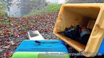 Dutzende Reifen, literweise Öl: Müll-Sünder in Calw werden immer dreister