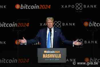 Bitcoin bereikt recordkoers tijdens verkiezingsnacht