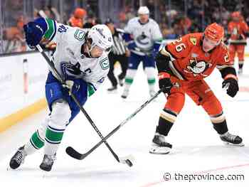 Canucks 5, Ducks 1: Pulling the trigger in another successful duck-hunting trip