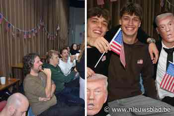 Leerlingen verzamelen op school om Amerikaanse verkiezingen te volgen: “Natuurlijk zijn we hiermee bezig”