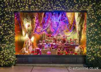 Selfridges unveils Christmas window display with 36,000 baubles