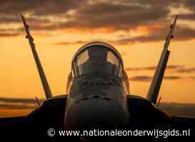 Straaljagerpiloten leggen hun examens af boven Drenthe