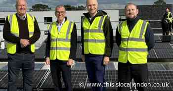 Solar panels installed at Aspire Stanmore leisure centre will save thousands