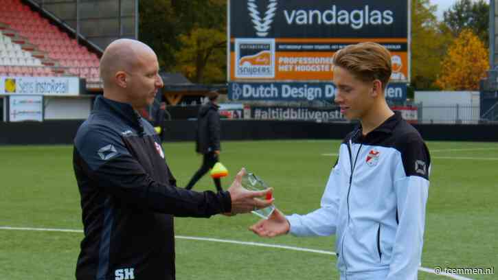 Huub Kerkdijk eerste Vandaglas Talent van de Maand
