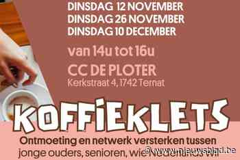 Ternat lanceert nieuw ontmoetingsmoment: de koffieklets