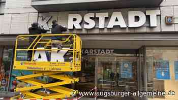 Ende einer Ära: Jetzt ist auch der Namenszug von Karstadt verschwunden