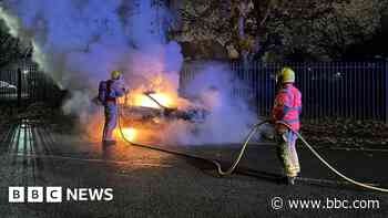 Crews say firework attack disorder 'like Gotham City'