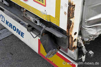 LKWs auf der A8 bei Ulm-Seligweiler kontrolliert