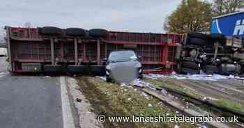 One dead and several seriously injured after M6 crash