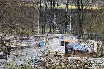 Tentenkamp tussen E40 en Kolonel Bourgstraat ten vroegste eind november ontruimd: “Ze vernielen bomen, er is veel lawaai en er hangt een vieze geur”