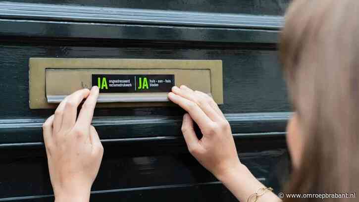 Hier kleppert vanaf nieuwjaar alleen nog 'JA-JA'-reclame door de bus