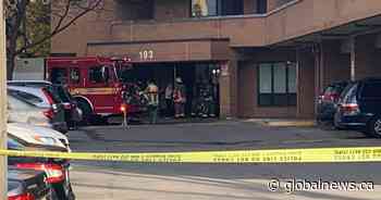 Paramedics rush patients to hospital after fire in Toronto residential building