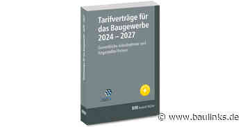 RM Rudolf Müller Medien: „Tarifverträge für das Baugewerbe” 2024-2027