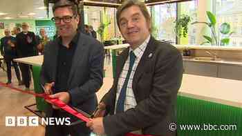 Manchester mayor helps to open partnership hub
