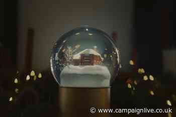 M&S Clothing and Home ad imagines Christmas inside a snow globe