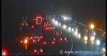 Live: M4 westbound blocked and all traffic held following crash