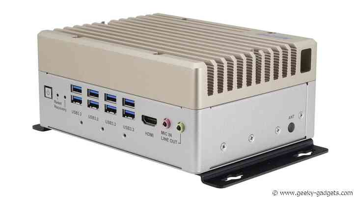 BOXER-8642AI AI Edge Fanless Embedded AI System with NVIDIA Jetson AGX Orin