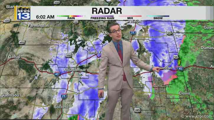 Heavy snow widespread across New Mexico