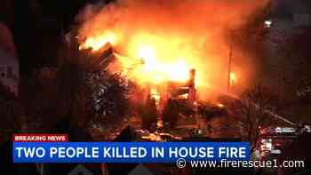 Ill. firefighters rescue woman during fatal house fire