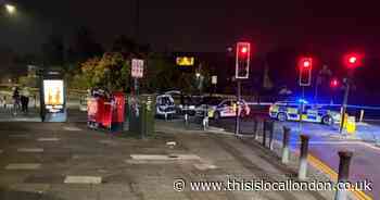 Busy road cordoned off after woman dies in Kingsbury
