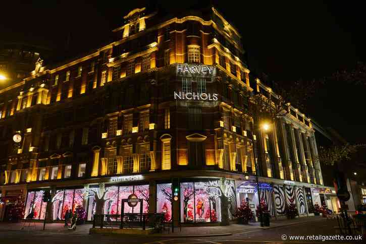 In pictures: Harvey Nichols unveils Tim Burton-inspired Christmas windows
