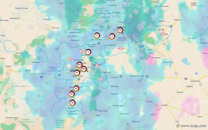 Storm causes power outages for thousands of PNM customers across New Mexico
