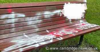 Royal British Legion memorial bench vandalised in Cambridgeshire days before Remembrance Day
