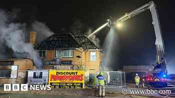 Crews tackle arson attack at derelict pub