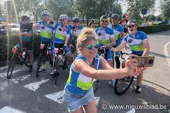Kilometervreters organiseren al tiende fietsmarathon op rollen voor Kom op tegen Kanker: “Die kloteziekte zorgt elk jaar voor veel tranen”