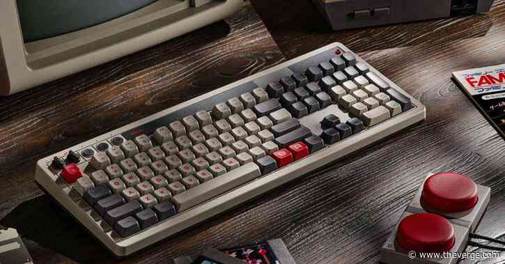 8BitDo now sells its retro mechanical keyboards with integrated number pads