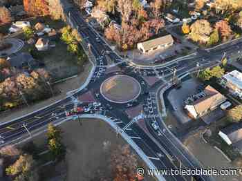 McCord/Bancroft roundabout opens after 2½ months of construction
