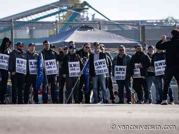 Update: Union says talks to resume in B.C. port work stoppage