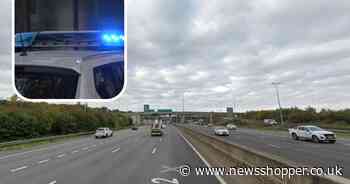 Police investigate after vehicles damaged by 'catapult' fired on major road
