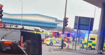 Two people in hospital after early morning crash