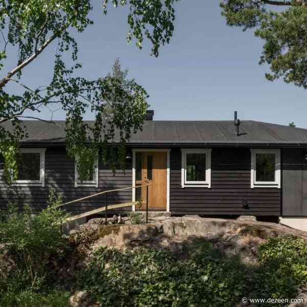 Atelier Heyman Hamilton revives 1970s summer house in the Swedish archipelago